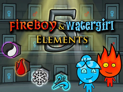 Screenshot of Fireboy Watergirl Elements available on Escape Drive