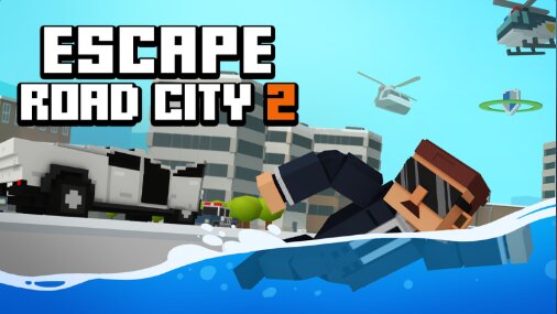 Gameplay snapshot of Escape Road City 2 kart arena browser challenge showcase experience