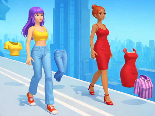 Screenshot of Fashion Battle Queen available on Escape Drive