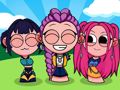 Screenshot of Kpop Studio Music Beats available on the Drift Boss arcade hub catalog