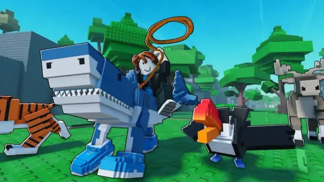 Gameplay snapshot of Lasso breed and expand kart arena browser challenge showcase experience