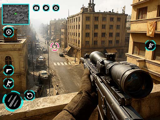 Screenshot of Sniper Shooting Offline Games available on Escape Drive