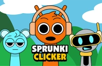 Screenshot of Sprunki Clicker available on Escape Drive