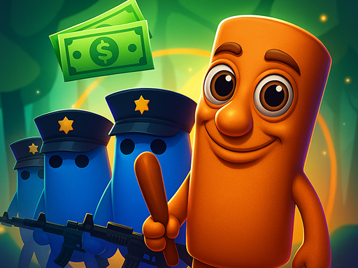 Screenshot of TunTun Sahur: Super Runner Game available on Escape Drive