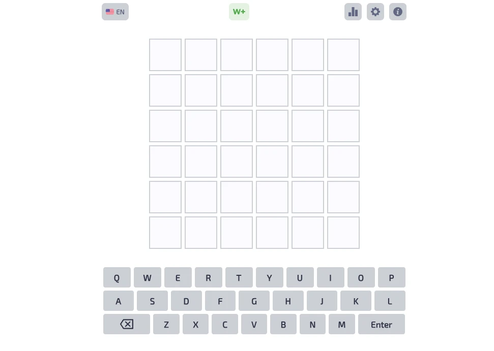 Screenshot of Wordle2 available on Escape Drive